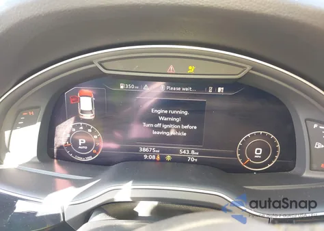 2017 Audi Q7 3.0T Premium from USA, damaged, VIN WA1LAAF77HD022712